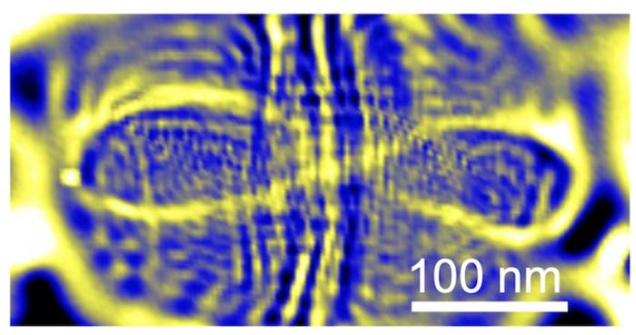 The pattern of quantum scars captured in the lab of physics professor Jairo Velasco, Jr. @ Velasco Lab