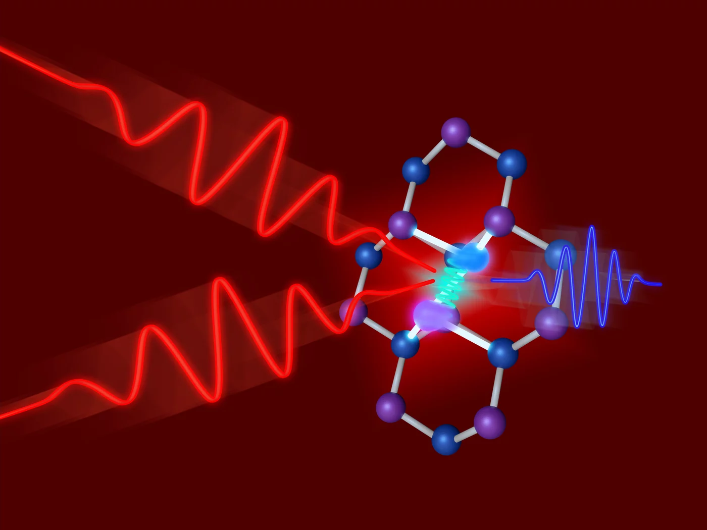 A resonant laser pulse induces optical phonons and enhances optical nonlinearities in hexagonal boron nitride. @ J.M. Harms / MPSD