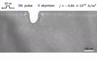 The integrated manipulation of magnetic skyrmions by electrical currents were realized. @ WEI Wensen
