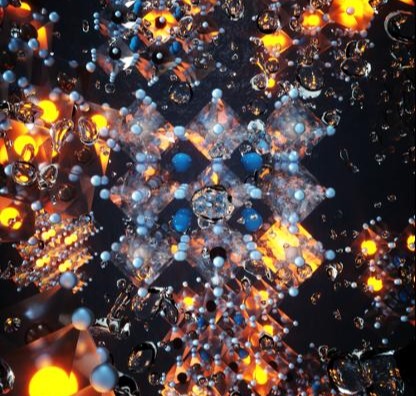 An international group of researchers has developed a new technique that could be used to make more efficient low-cost light-emitting materials which are flexible and can be printed using ink-jet techniques. The researchers, led by the University of Cambridge and the Technical University of Munich, found that by swapping one out of every one thousand atoms of one material for another, they were able to triple the luminescence of a new material class of light emitters known as halide perovskites. @ Ella Maru Studio