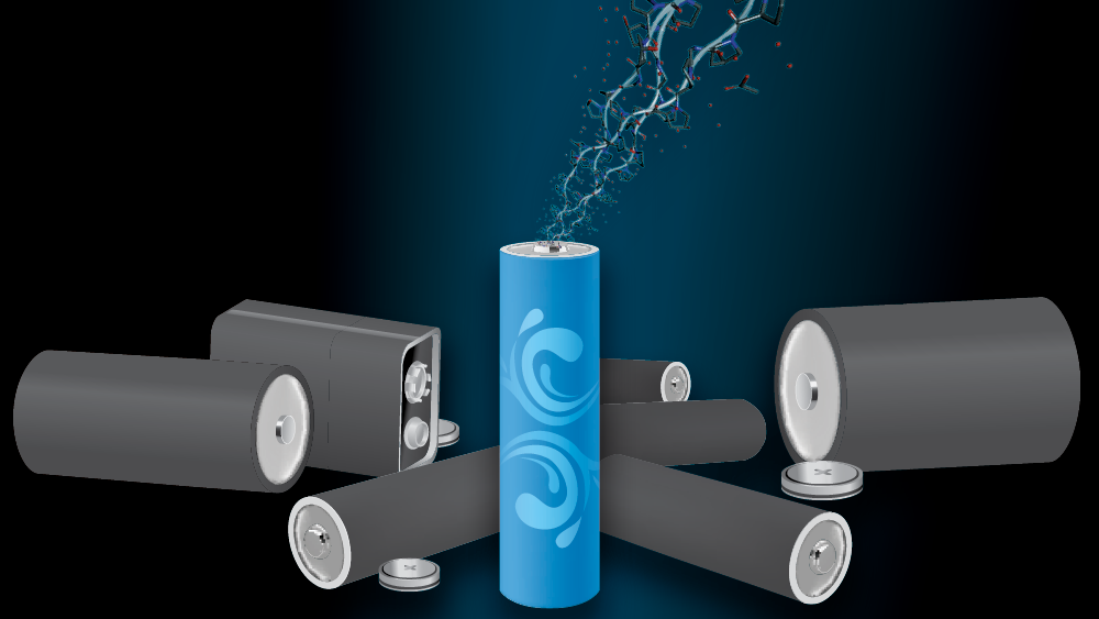Chemical engineering professor Dr. Jodie Lutkenhaus and chemistry assistant professor Dr. Daniel Tabor have discovered significant storage capacity in water-based batteries. @ Texas A&M Engineering
