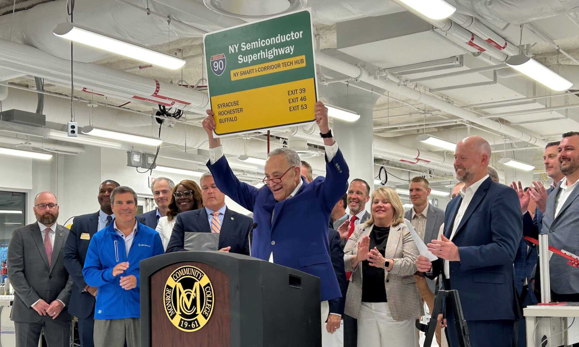 The Buffalo-Rochester-Syracuse Tech Hub is one of only 31 designated hubs, from among 400 applicants, and one of only 12 chosen to receive funding from the US Economic Development Administration. @ Sara Miller