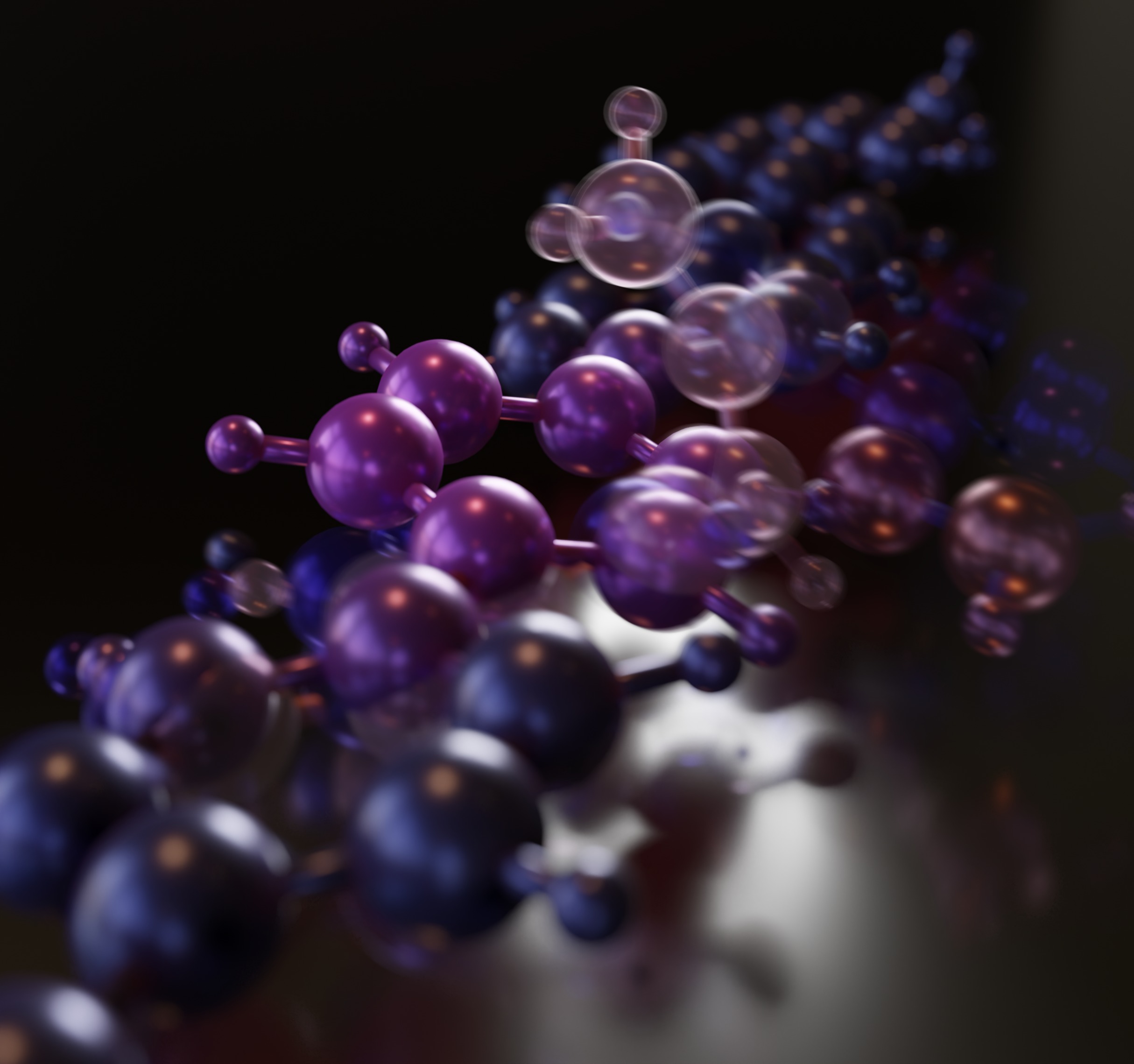 Artistic rendering of the 3+3-cycloaddition discovered at Empa's "nanotech@surfaces" laboratory. @ Empa