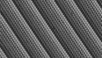 Scanning electron microscopy image of an "imperfect" silica metasurface fabricated at Harvard, in which the final nanopillar shapes are not the desired cylindrical geometry.