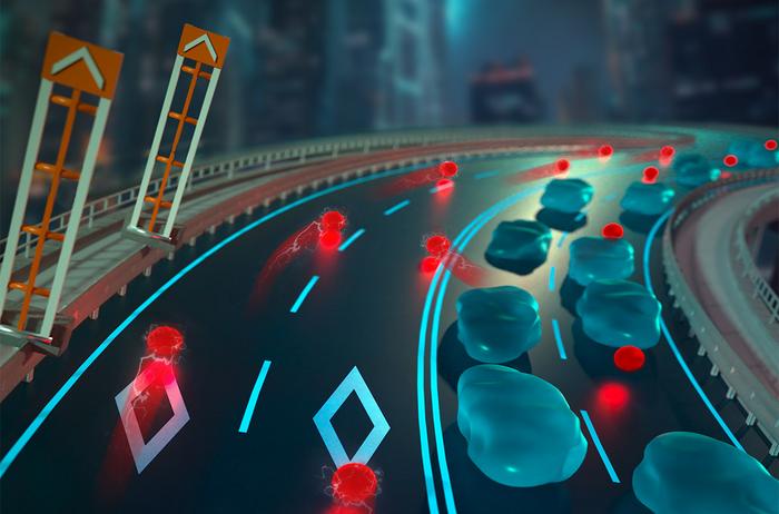 Record ion speeds are achieved in organic conductors where local molecules can attract or repel ions from nanochannels that act as ion superhighways. @ Second Bay Studios