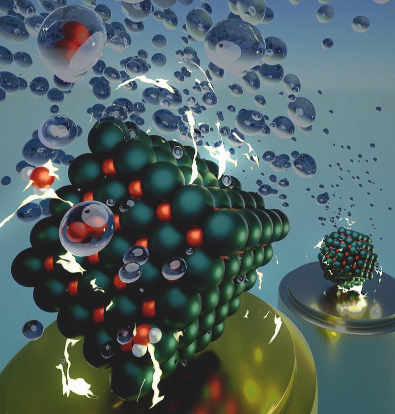 The work is cover story of the journal "Advanced Functional Materials". @ AG Nano EC