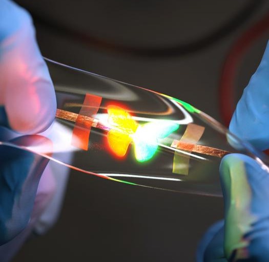 Intrinsically stretchable quantum dot light-emitting diodes. @ Institute for Basic Science