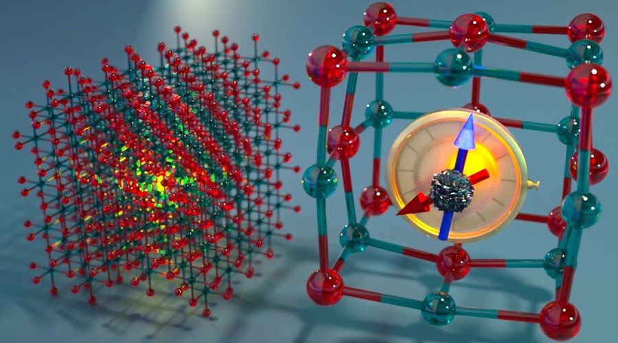 Researchers led by UChicago Pritzker School of Molecular Engineering Professor Giulia Gall, together with collaborators in Sweden, used theoretical and computational approaches to discover how defects in simple calcium oxide can produce qubits with a handful of promising properties. @ Peter Allen