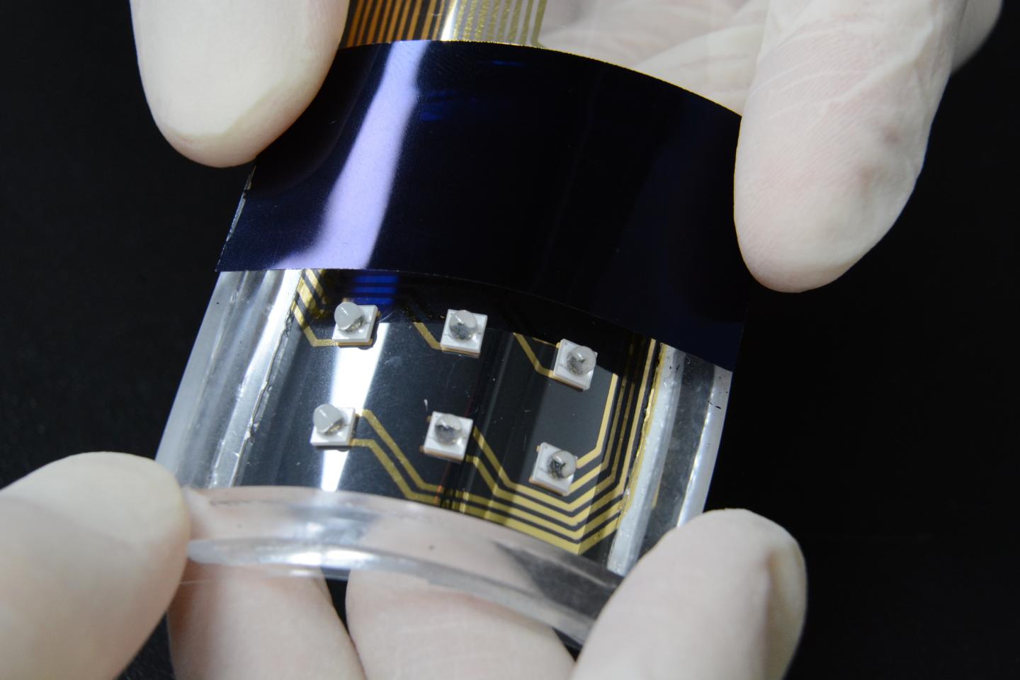 A LED-BASED HAPTIC FILM DEVELOPED BY ETRI. @ Electronics and Telecommunications Research Institute(ETRI)