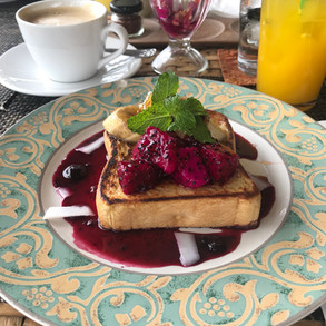 breakfast at resort ala cart