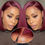 Thumbnail: Human Hair Glueless Wigs Human Hair Pre Plucked Pre Cut 4x4 HD