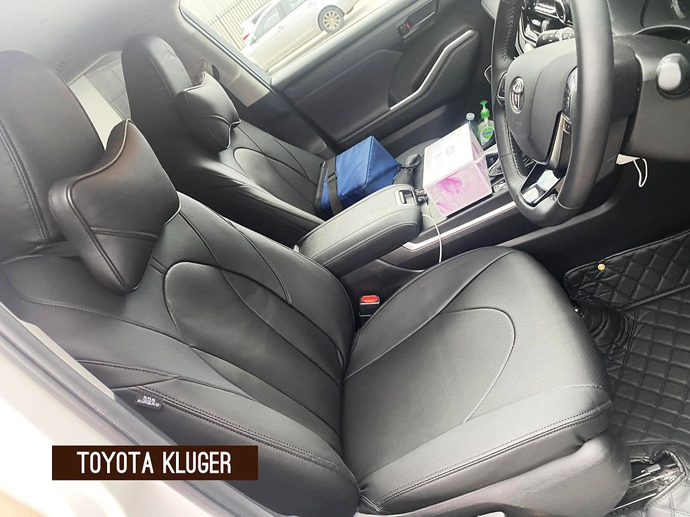 Thumbnail: Custom made cover Fits Toyota kluger front and rear 2020-2026