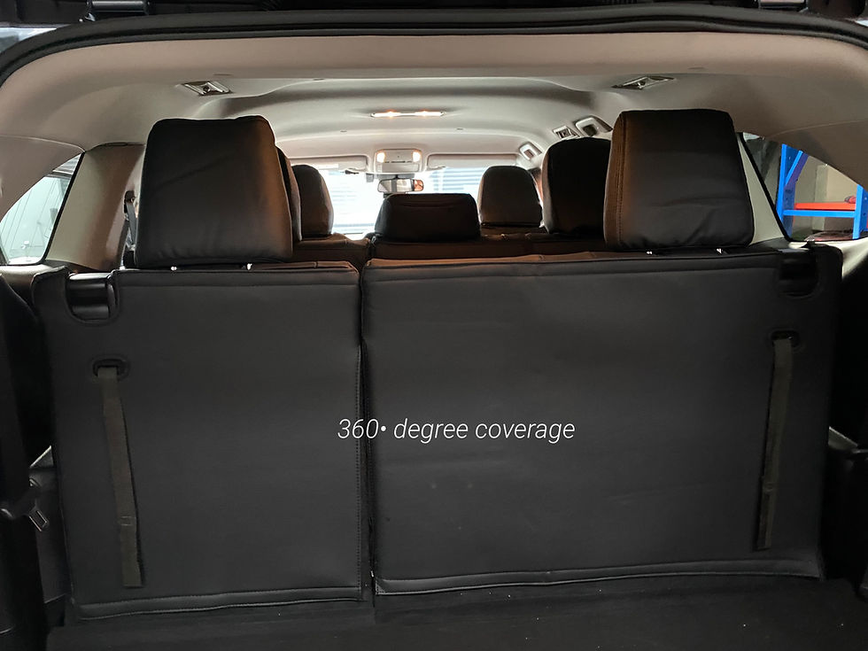 Thumbnail: Custom made cover Fits Toyota kluger front and rear 2020-2026