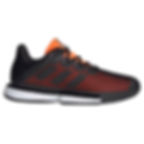 mens sole match bounce black orange
