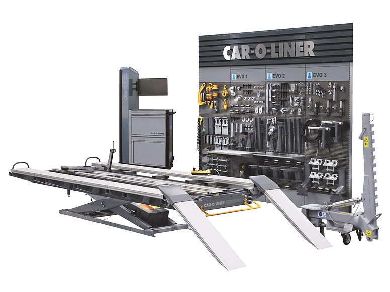 Mess- und Richtsystem von Car-O-Liner