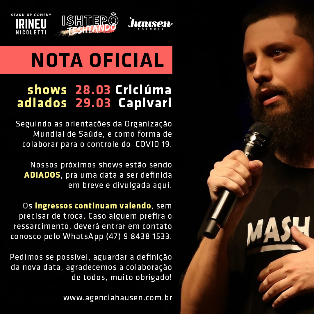 Adiado :: Criciúma :: Irineu Nicoletti