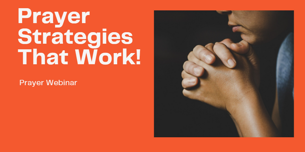 Prayer Strategies That Work!