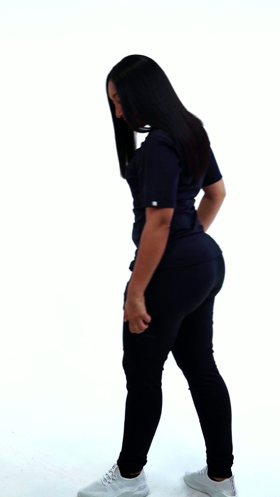 Thumbnail: Ourz Classic Scrub Top - Black