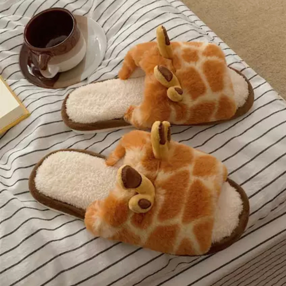 Miniatura: X+K Mommy Giraffe Slippers