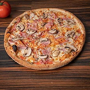 Pizza Prosciutto e Funghi