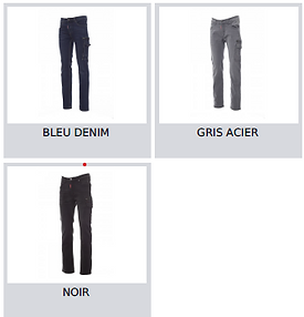 Image couleur pantalon de travail