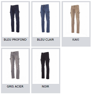 Image couleur pantalon de travail
