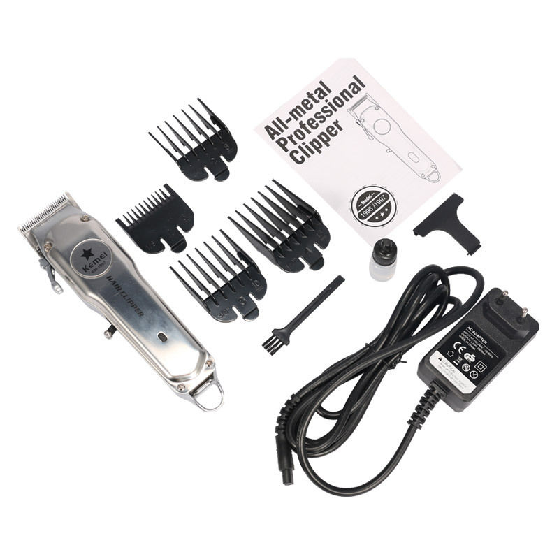 Thumbnail: Kemei Rechargeable Electric Hair Clipper for Men