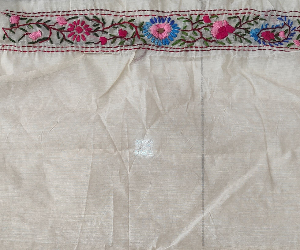 Thumbnail: Phulkari saree