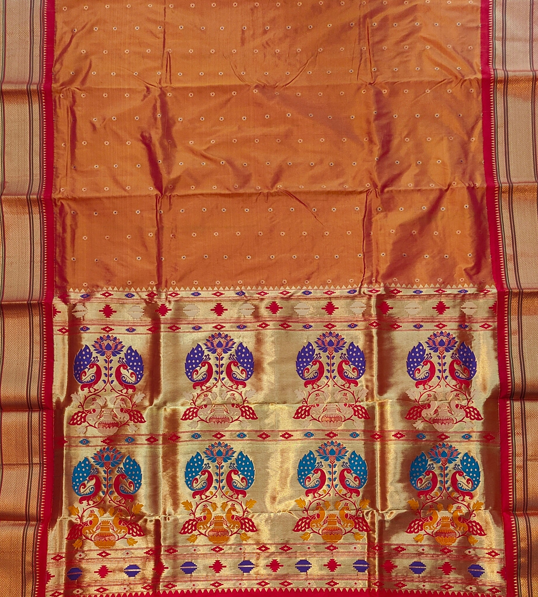 Pure silk Paithani