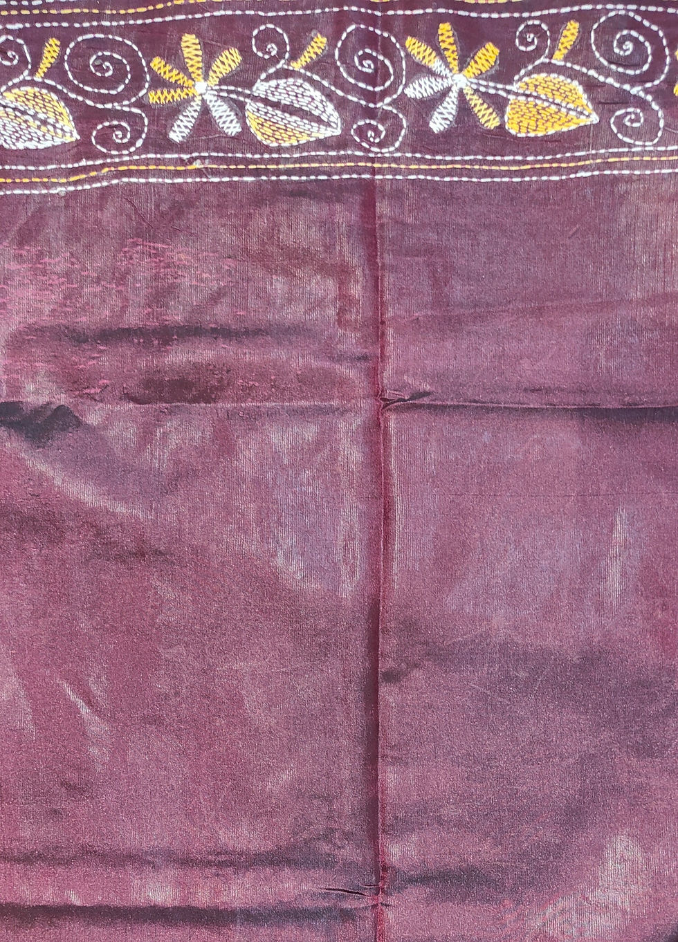 Thumbnail: Soft silk Kantha