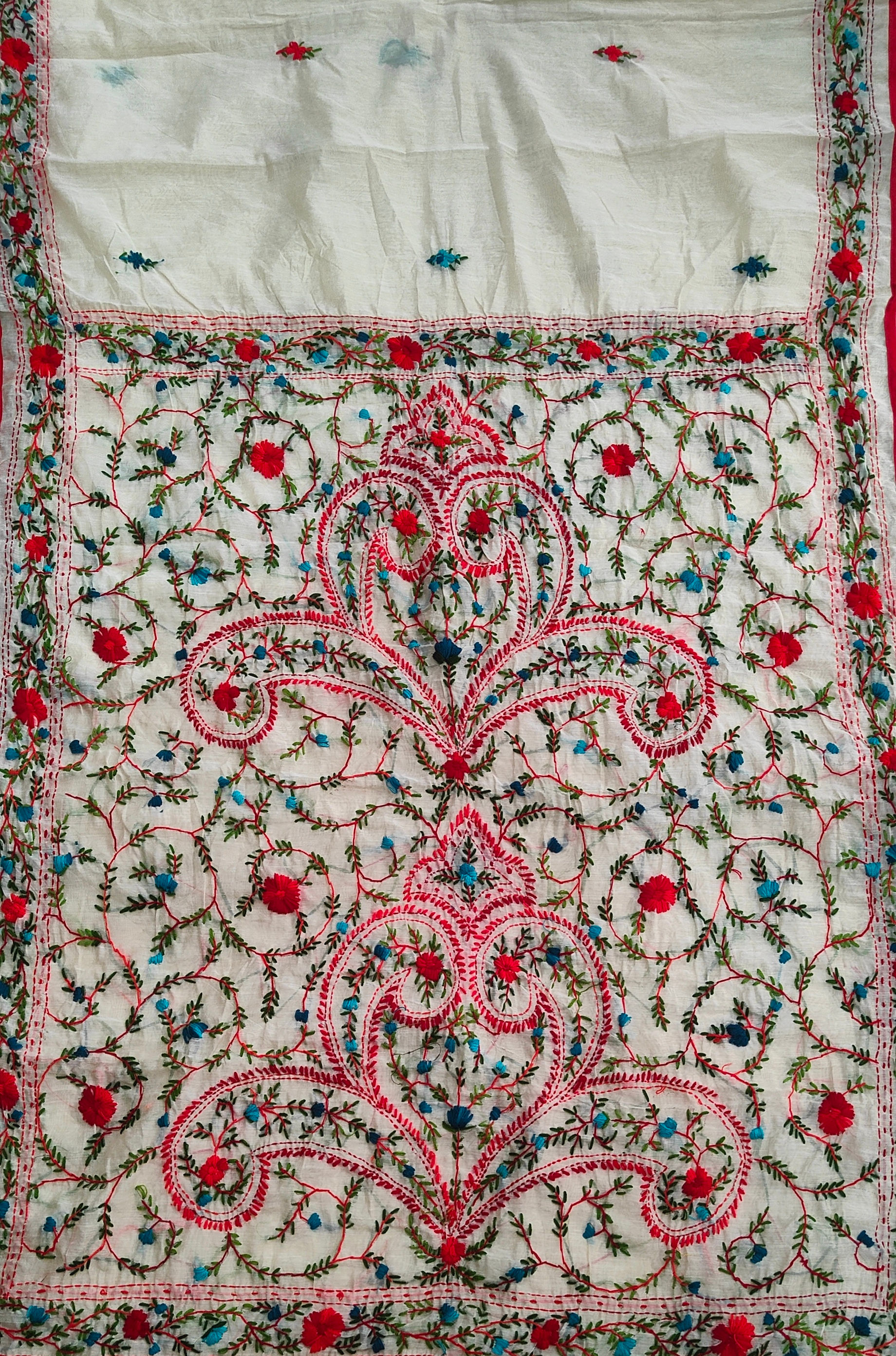 Phulkari saree