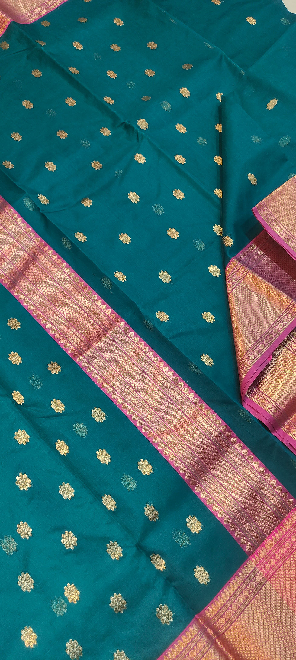 Thumbnail: Pure handloom chanderi silk