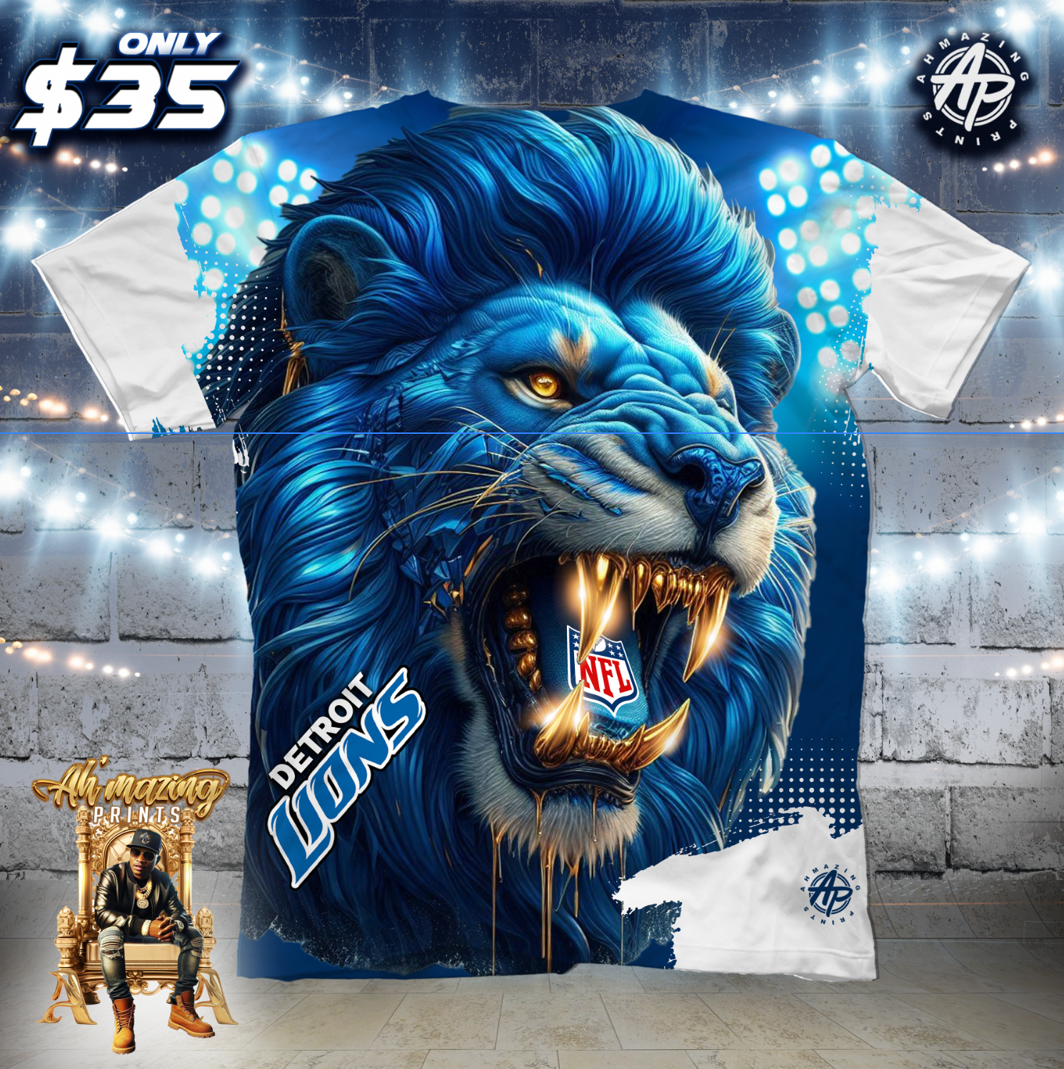 GOLD MOUF  LIONZ EDITION