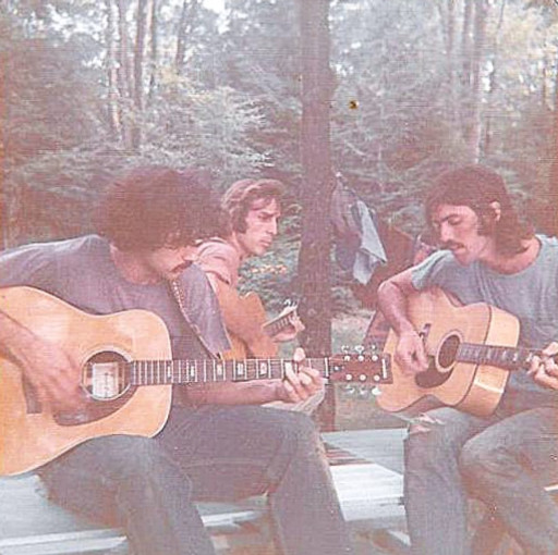 My three older brothers in the early 1970s