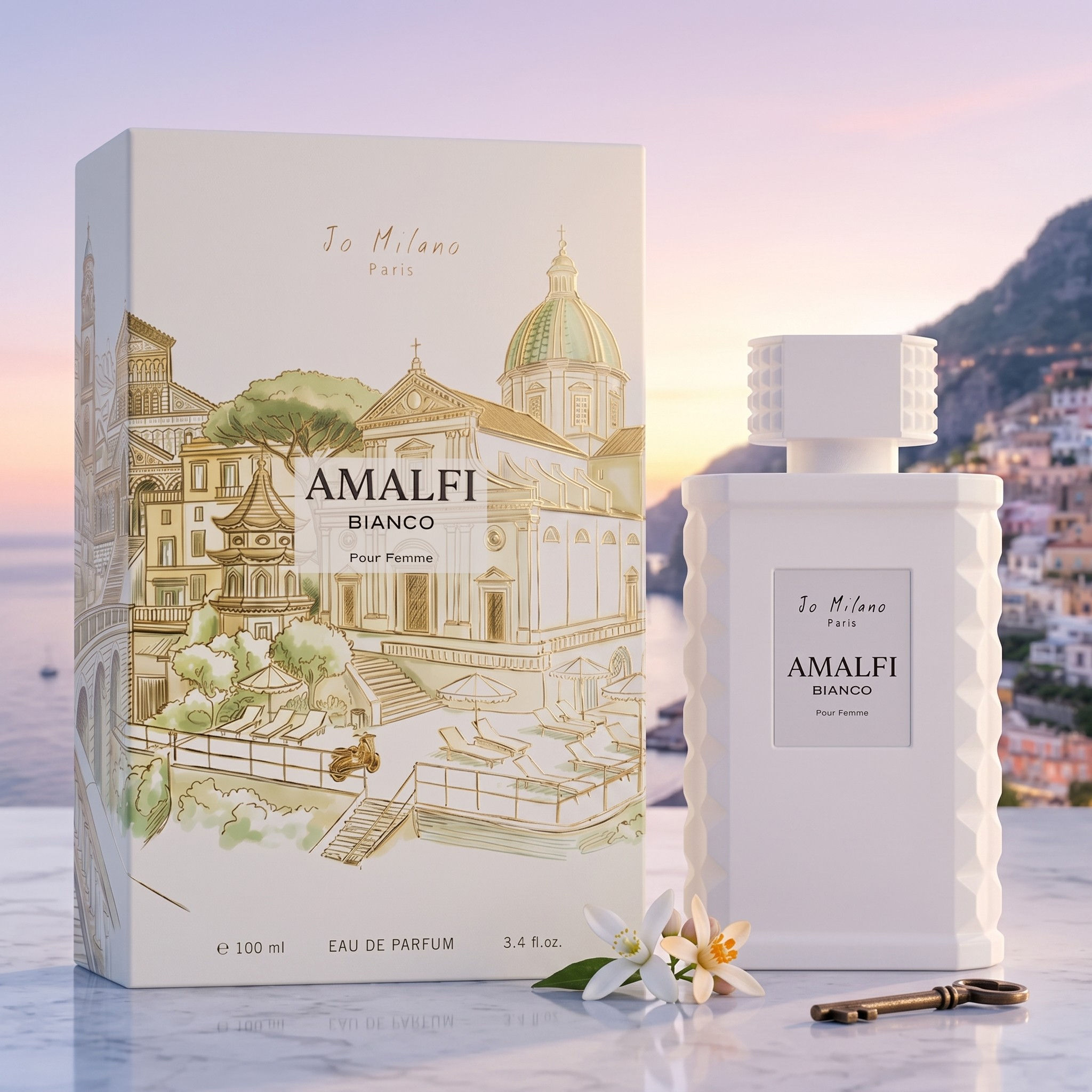 Amalfi Bianco Pour Femme by Jo Milano 3.4oz / 100ml EDP