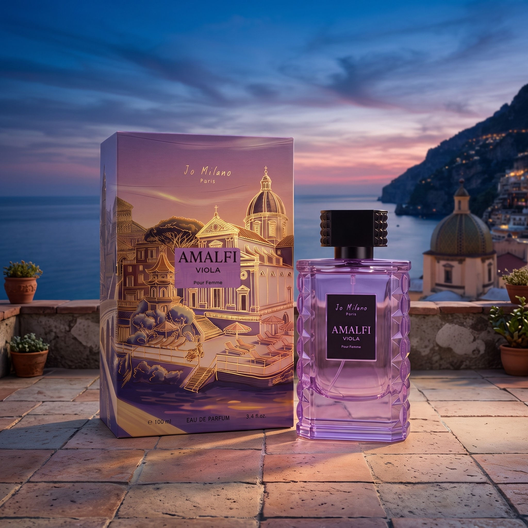 Amalfi Viola Pour Femme by Jo Milano 3.4oz / 100ml EDP