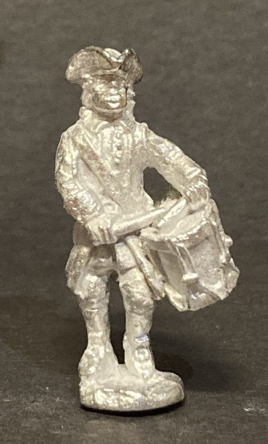 GNW 103	Swedish drummer, advancing, wearing tricorn