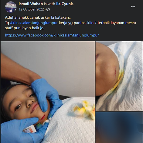 review pembedahan kecil accident