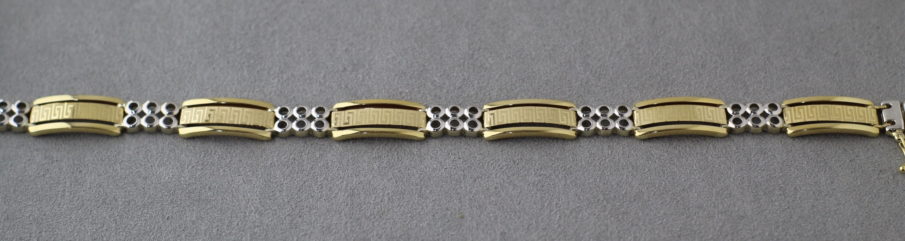 Mens Meander Bracelet