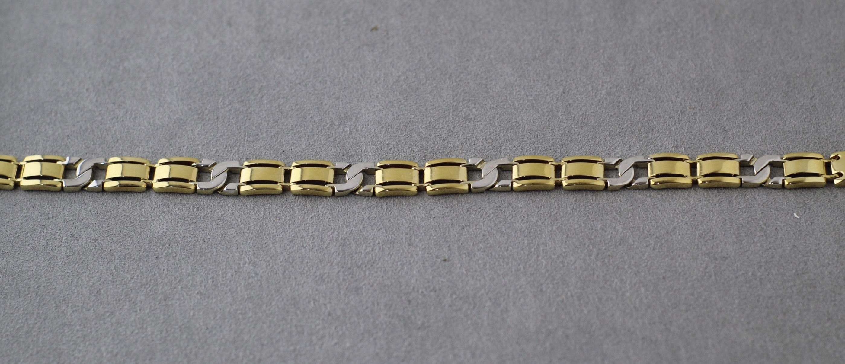 Mens Straight Cuban Bracelet