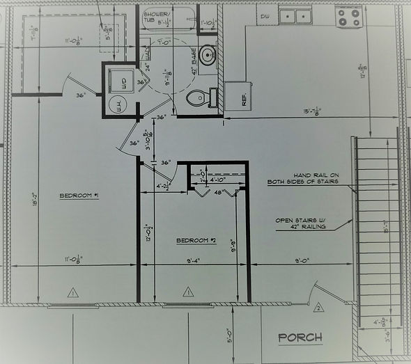 2 bedroom upper 970 Sq feet