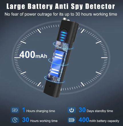 Miniatura: Wireless Signal Detector & Camera Anti-Theft Device