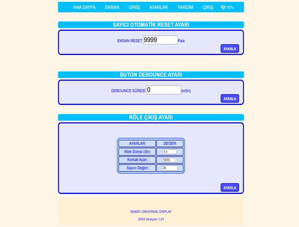 Küçük resim: Smart Universal Display Pals Sayıcı