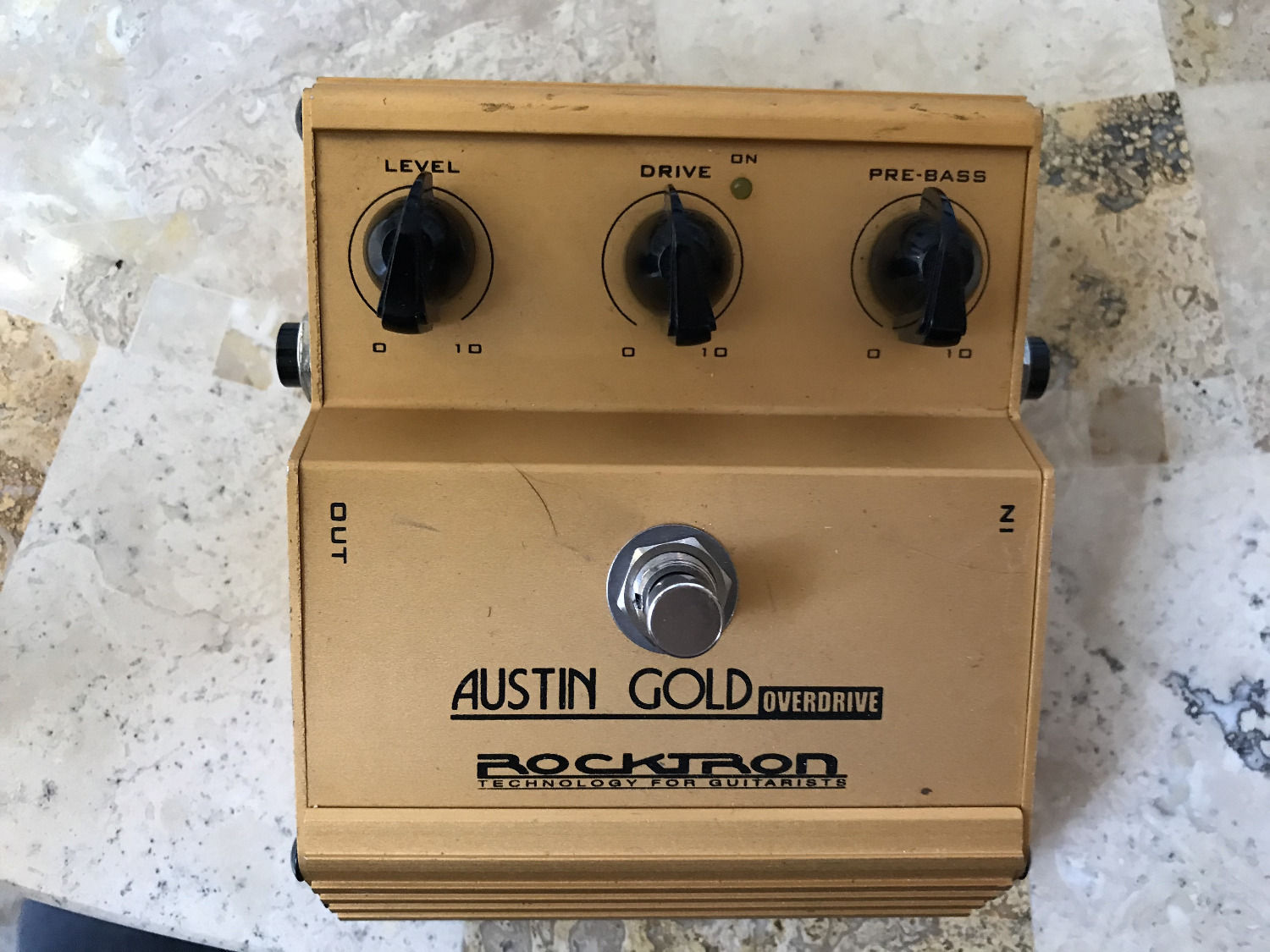 Austin Gold Overdrive Pedal