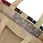 Thumbnail: American Flag Print Burlap Box Tote Beach Bag