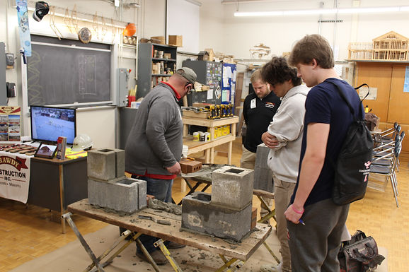 Construction training class