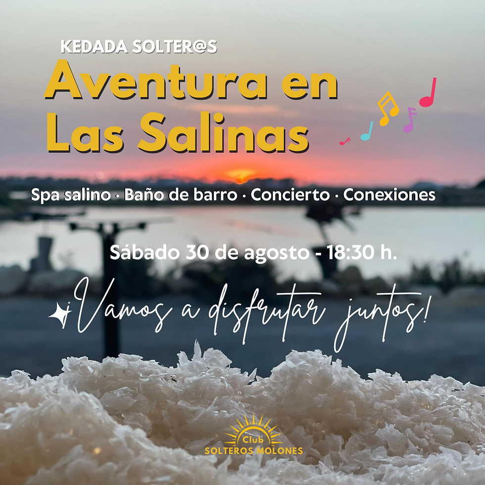 Sal & Son: Kedada en las Salinas con Spa y Concierto