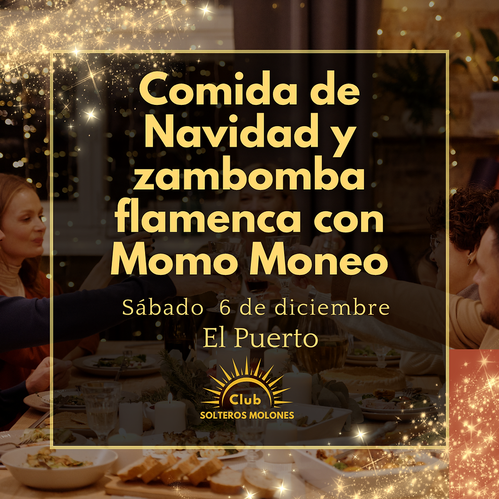 Comida de Navidad y zambomba