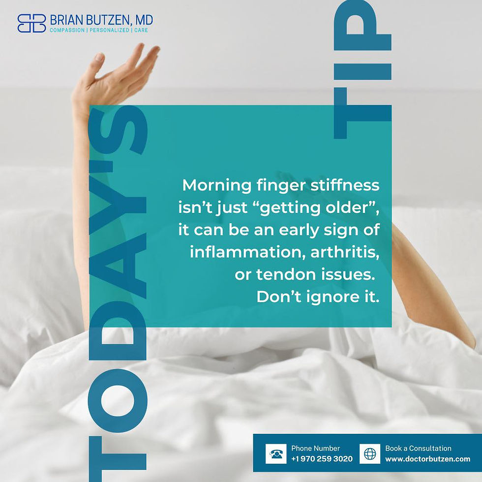 Morning Hand Stiffness: What It Could Be Telling You