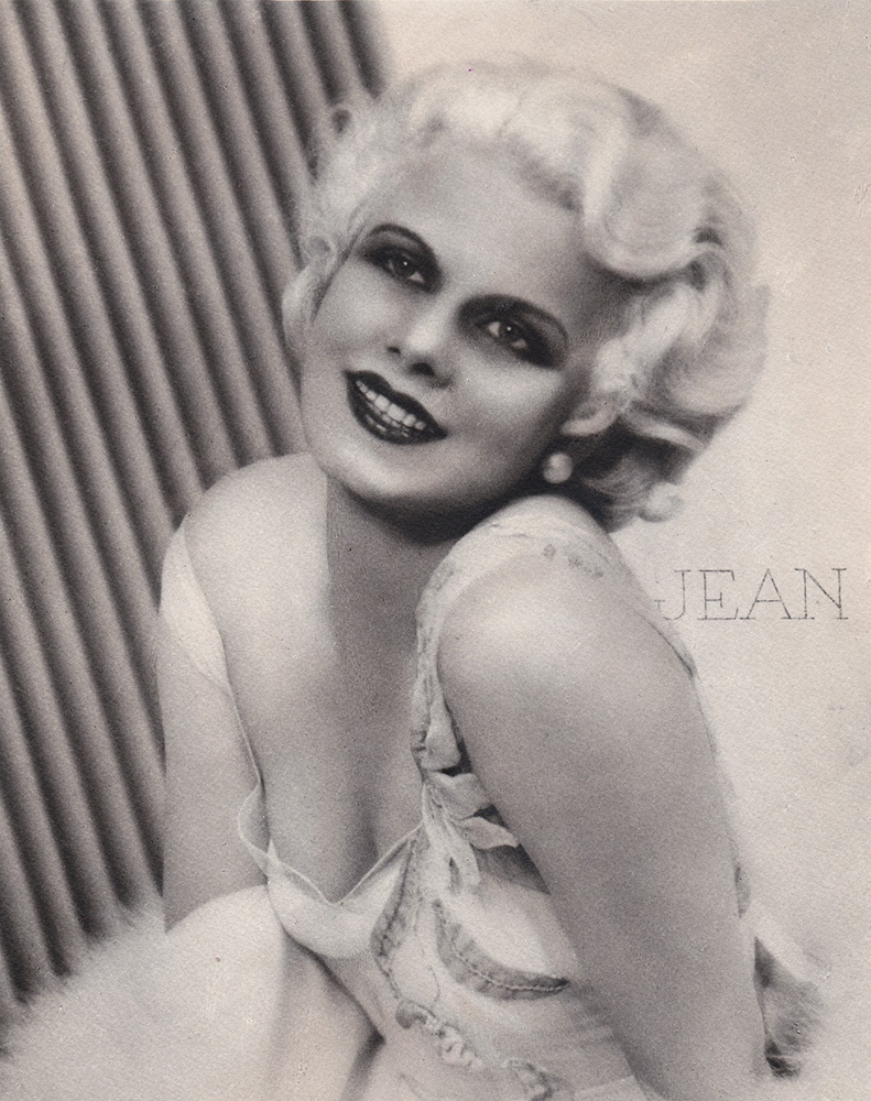 W.H. Mortensen photograph of Jean Harlow
